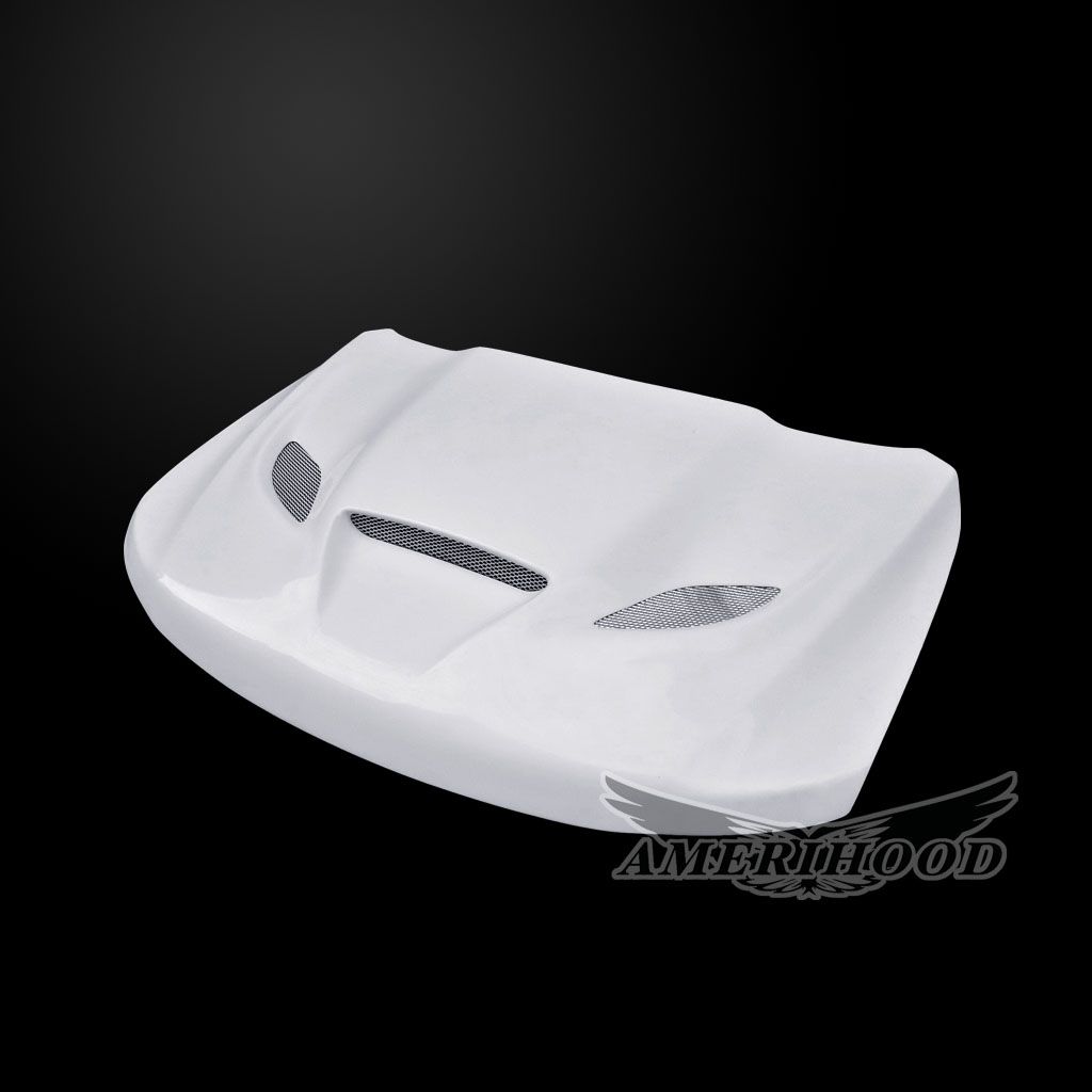 Hellcat Style Functional Ram Air Hood 22-up Jeep Grand Cherokee